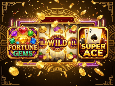 Premium online casino interface featuring luxury gaming slots and chips